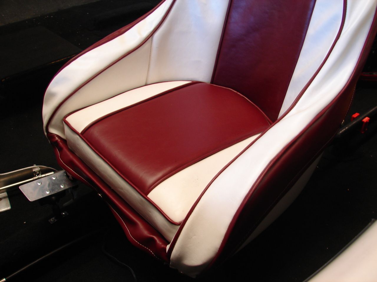 Fiberglass bucket seat covers